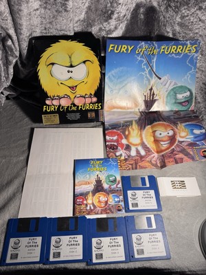 Fury Of The Furries Mindscape komplett in Big Box Amiga PAL getestet & funktionsfähig