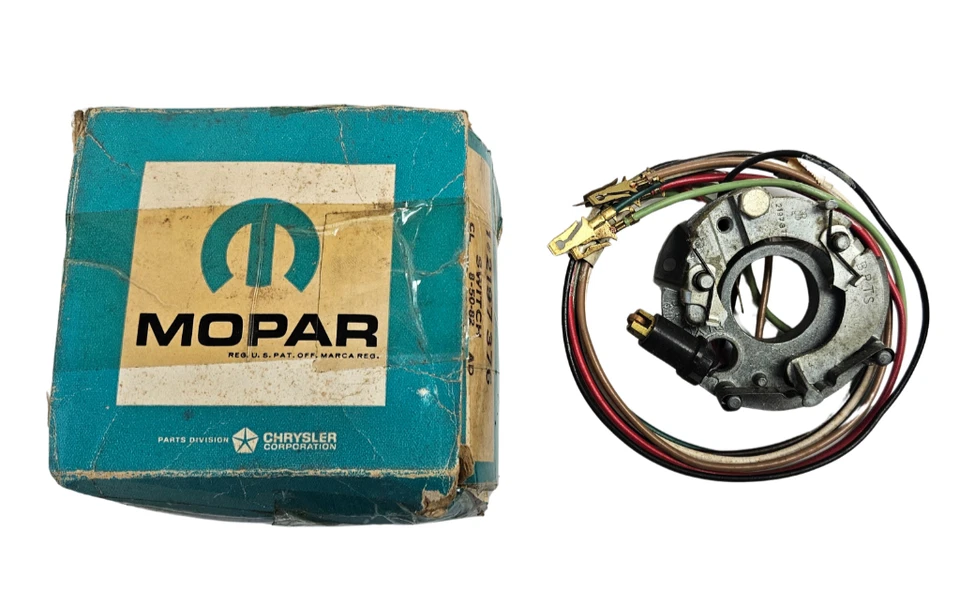 1961-1963 Chrysler Imperial Turn Signal Switch & Wiring Harness 2197376 NOS - Image 2 of 4