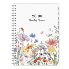 Monthly Planner 2026-2030, 5-Year Calendar Planner 2026-2030, Jan 2026 – Dec ...