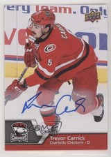 2014-15 Upper Deck AHL Auto Trevor Carrick #39 Auto 0a3
