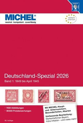 Michel Katalog Deutschland-Spezial 2026 Band 1 6001-1 Neu