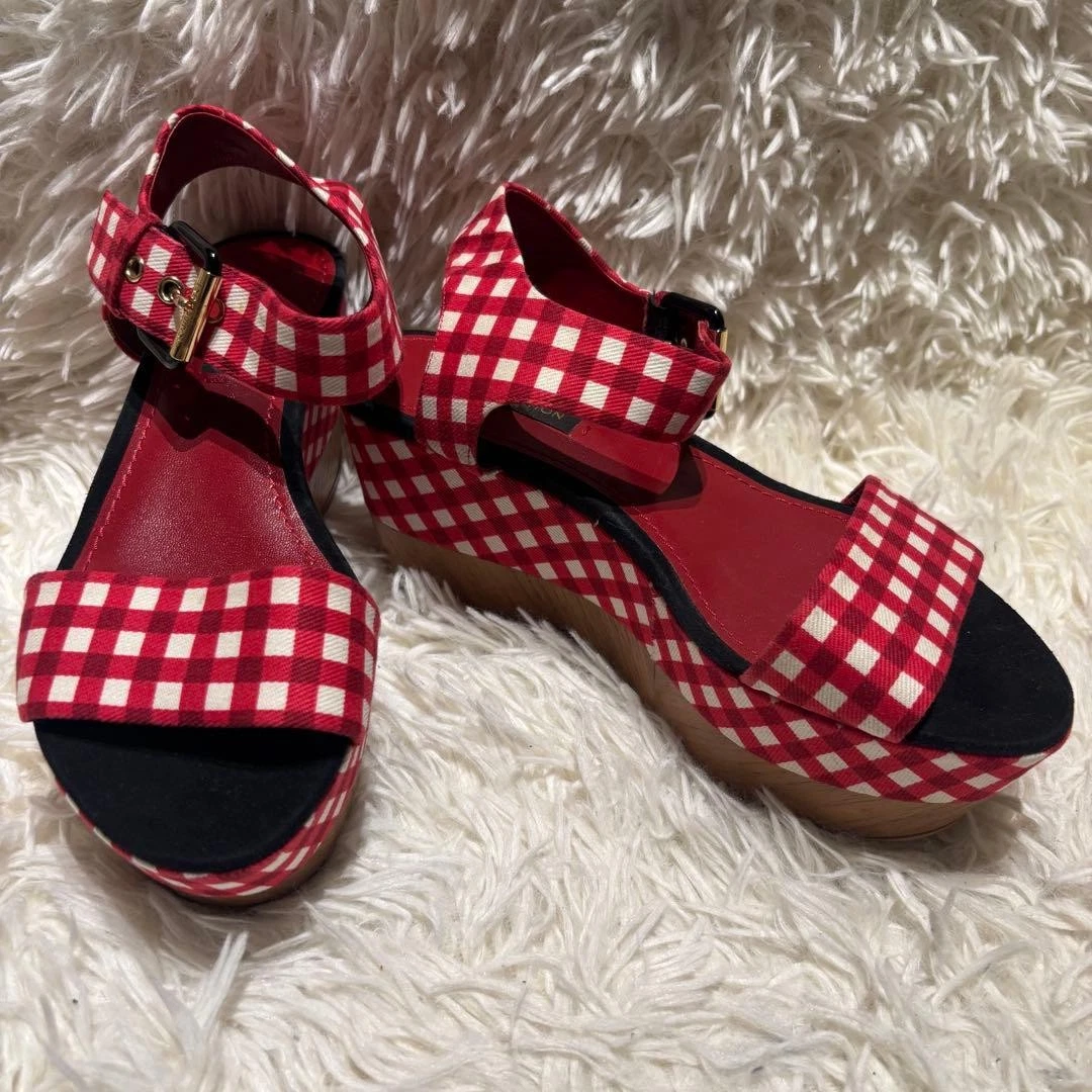 Louis Vuitton Red Sandals for Women for sale | eBay