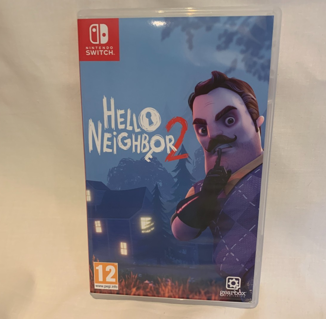 Hello Neighbor 2 Nintendo Switch Game Cart INc +++FREE POSTAGE++
