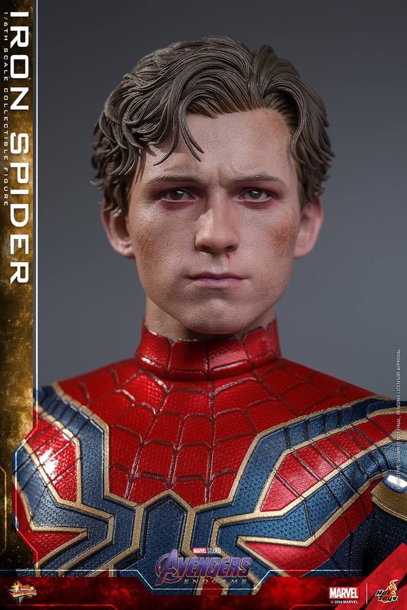 Hot Toys Sideshow Spider-man Iron Spider Holland 1/6 Scale Figure