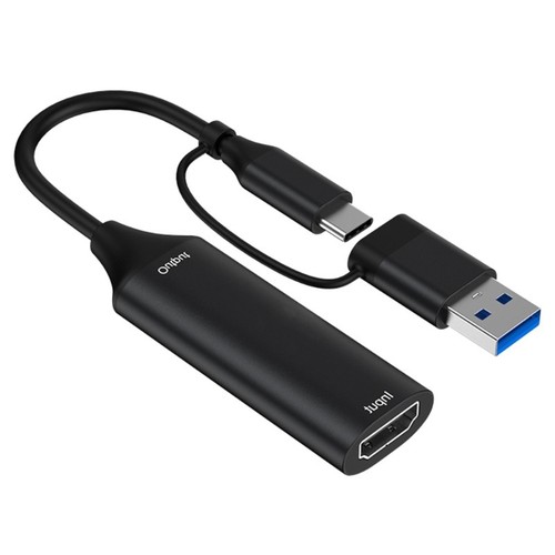 Video Capture Card USB+Type C to HDTV USB Video Capture Device Convert Digital - Photo 5/10