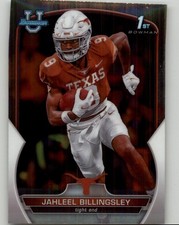 2022 Bowman University Chrome Jahleel Billingsley #26 Texas Longhorns