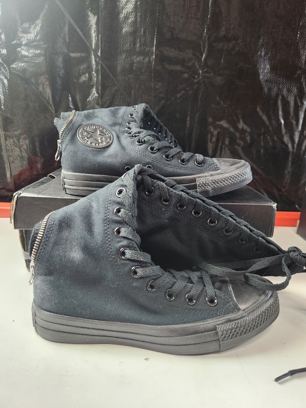 Converse Unisex Adult Chuck Taylor All Star XX Hi Shoes Women's 6.5- Black thumbnail 2