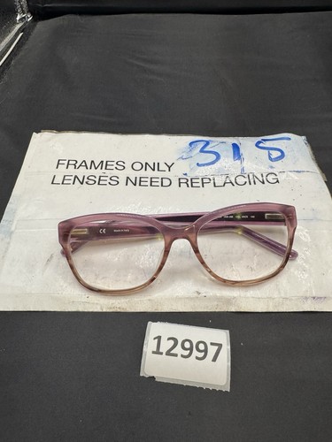Escada Eyeglasses, Frames Only, VES 298 0AC5 Pnk/Brn, 54-17-140, Plastic, Italy