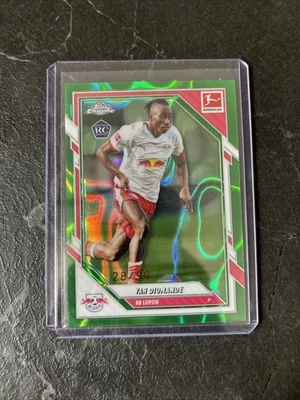2025-26 Topps Bundesliga Chrome Green Lava Yan Diomande RC /99 - Bild 1 von 2