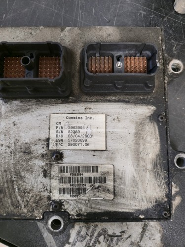 2003 DODGE RAM 2500 3500 5.9L CUMMINS DIESEL ECU ECM 3963994 CM846 - Picture 4 of 7