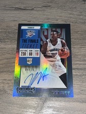 2018-19 Panini Contenders Kevin Hervey The Finals Rookie Ticket Autograph /25