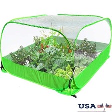 Pop Up Mesh Plant Cover Garden Enclosure Netting Vegetable & Fruit Protection US