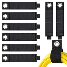 Heavy Duty Storage Straps 17-inch, 8 Pack Extension Cord Holder Storage Wrap ]