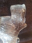 VTG Scottie Dog Clear Glass Creamer Grape Nuts Embossed Promo L.E. Smith Cereal  — photo 10