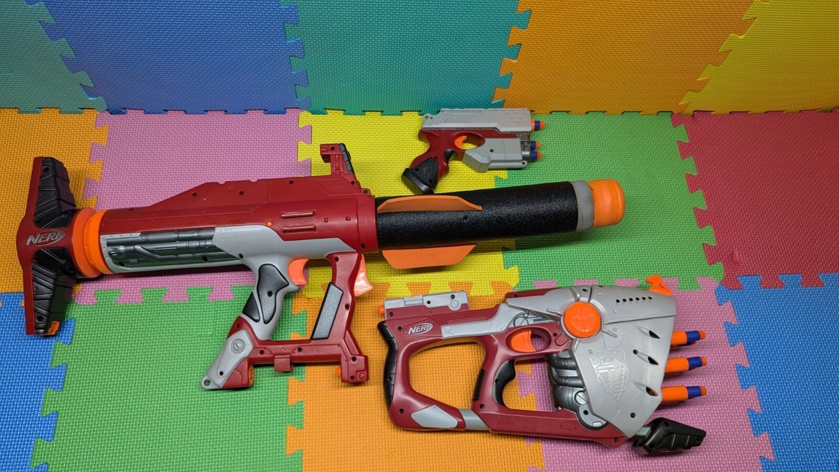 NERF N-STRIKE Unity Power System Titan AS-V.1 Hornet AS6