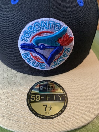 New Era 7 1/8 Toronto Blue Jays 59Fifty Fitted Hat Cooperstown Collection New - Picture 3 of 9