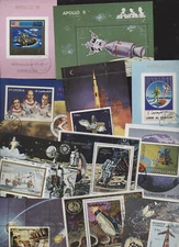 SPACE Topical  Souvenir Sheets Collection 11 Different