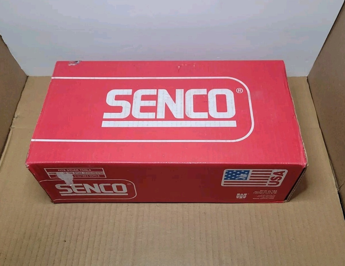 SENCO H06BAAPR 3/8" 20 Gauge 7/16" Crown Tacking Staples Galvanized Finish 1 000 Count Pack - View #14