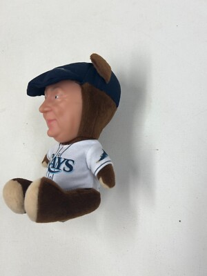 Rare Tampa Bay Devil Rays Zim Bear Signed By Don Zimmer Devil Rays