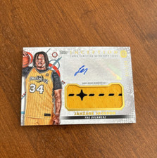 Jahzare Jackson 2022 Topps Inception OTE Patch Auto IARCJJ1 YNG Dreamerz 97/149