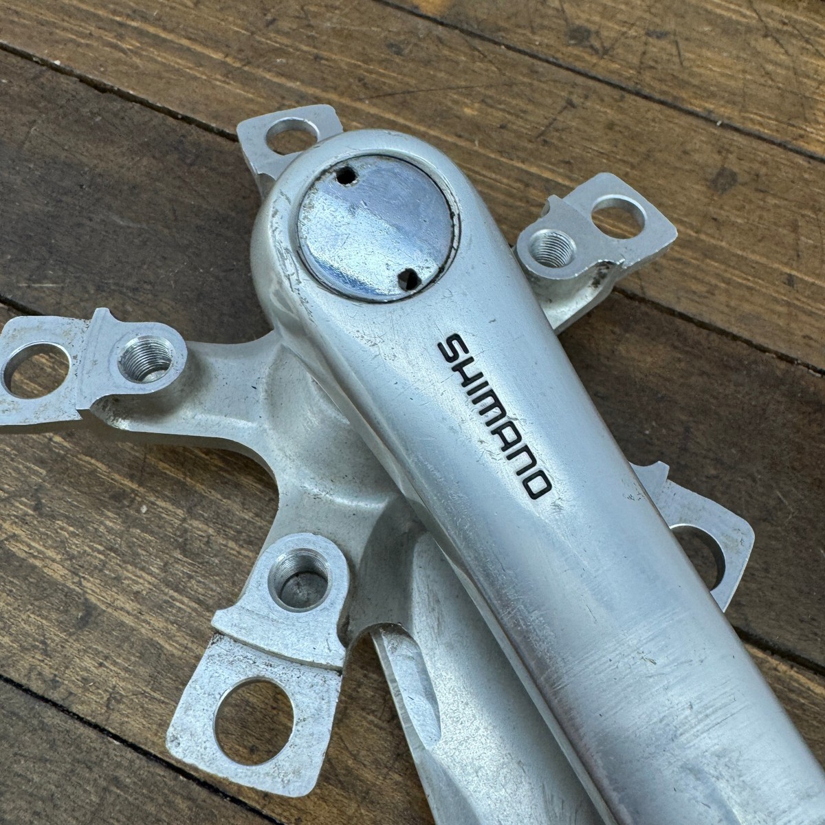 Vintage Shimano Deore XT Crank Set FC-M730 175 mm Pantograph