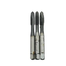 Lot of 3 Y.G-1 Tool Company 1/4"-20 GH3 HSS-V Made in Korea Spiral Point Taps