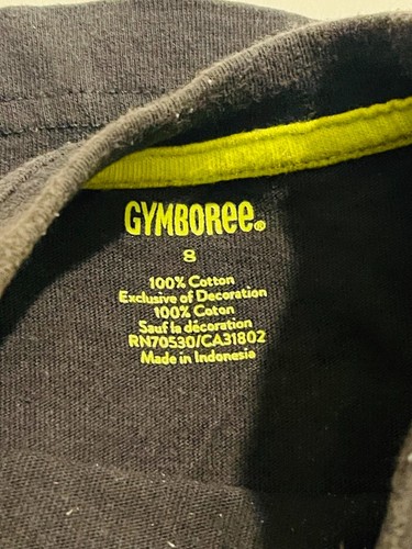 Gymboree Lot Of 2 Boys T-Shirts Size Large Stripes Hero - Picture 6 of 6
