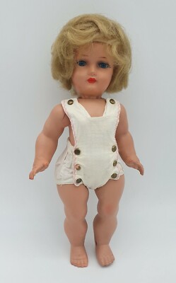 2514* poupée celluloid doll bella yeux dormeur ancienne à éjus