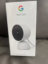 Google GJQ9T Nest Wired Cam Indoor 1080P Smart Surveillance Camera Snow (NEW)