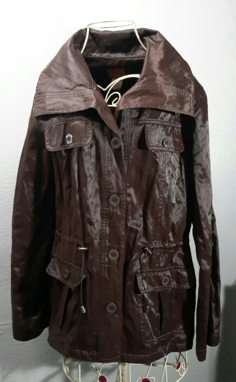 Ruby Rd Women's Shiny Metallic Brown Lightweight … - image 7