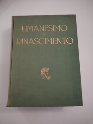 1643 HUMANISMUS UND RENAISSANCE - D'ANCONA - UTET 1953 