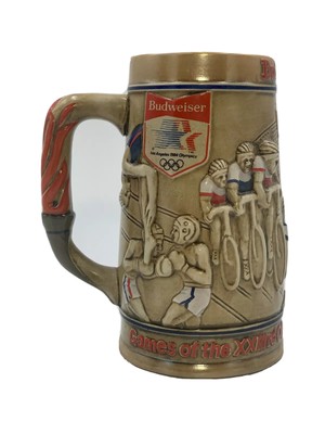 1984 olympic budweiser beer stein