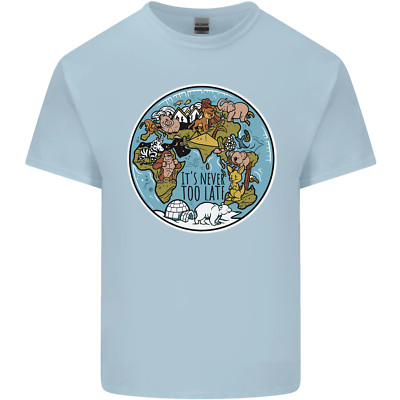 It's Never Too Late Climate Change Kinder T-Shirt Kinder