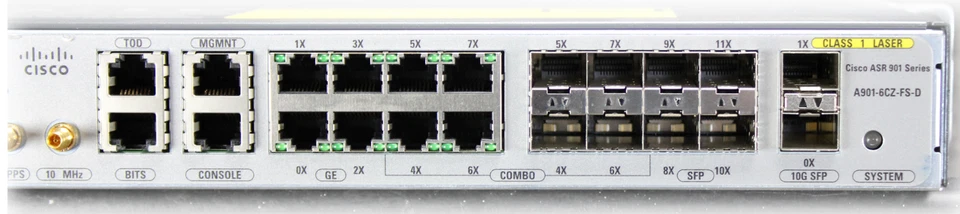 Cisco ASR 901 Series Aggregation Services Router A901-6CZ-FS-D - Image 2 of 4