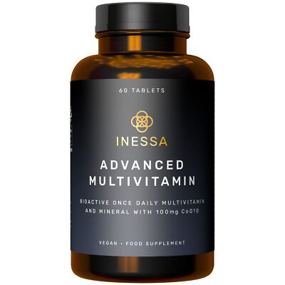 Inessa Methylated Multivitamin for Men and Women - Advanced Natural Daily Men...