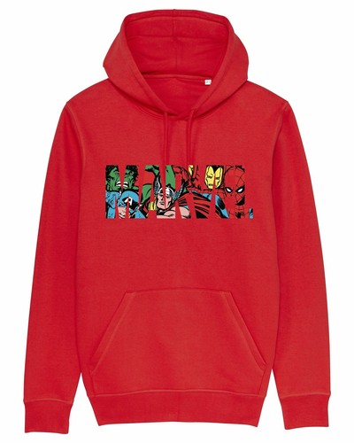marvel red hoodie