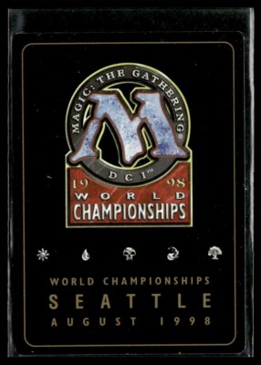 Magic The Gathering MTG World Championship Gold Border