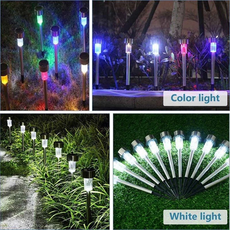 5-20x Led Solar Lawn Light Gartenlampen Stecklampe Solarleuchten Wasserdicht NEU - Bild 3 von 4