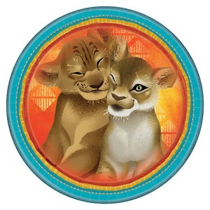 Lion King Large Paper Plates 8 Birthday Party Supplies Dinner