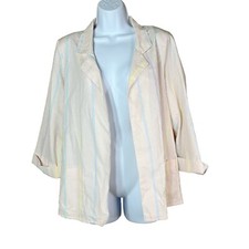 Vintage 80  s Pastel Stripe Blazer