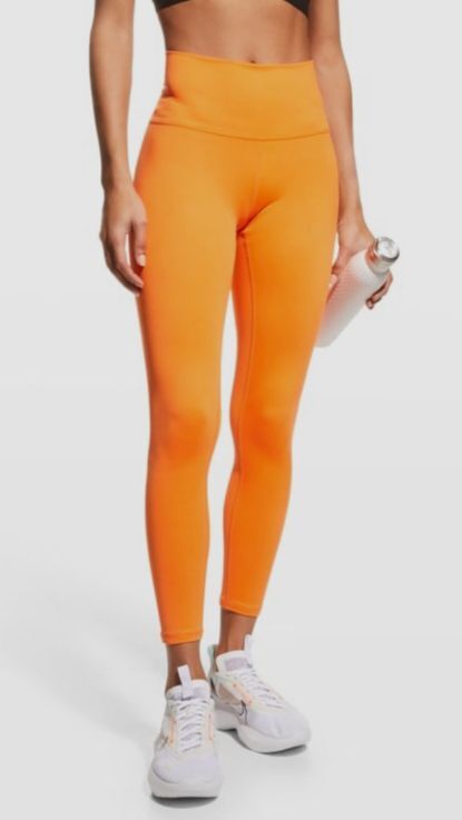 $80 Terez Women's Orange Tangerine TLC Leggings Pants Size XS