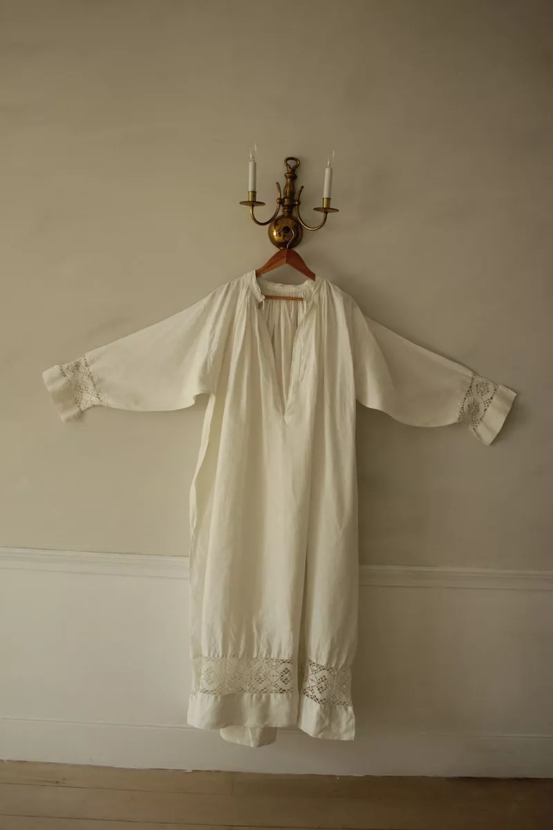 White linen nightgown new arrivals