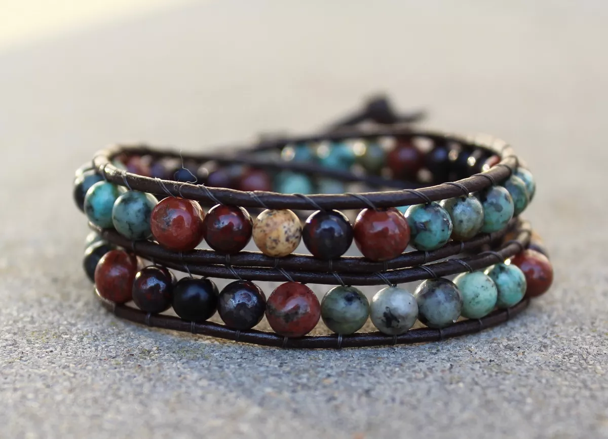 Double beaded bracelet deals