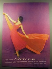 1959 Vanity Fair Gown Ad - photo by Richard Avedon - Trio of brilliants