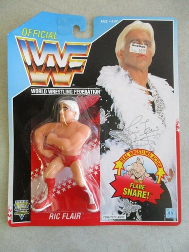 SEALED MOC VINTAGE 1992 WWF RIC FLAIR FLARE SNARE ...
