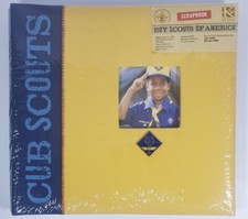 Cub Scout Scrapbook Album Window  Metal Emblem 12x12 inch-Photo Memory BooK
