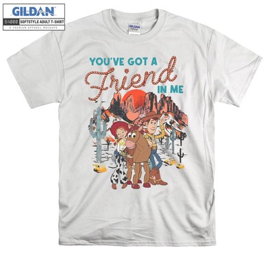 Disney Toy Story Youve Got A Friend In Me W Hoodie Tshirt Herren Damen Unisex AB635