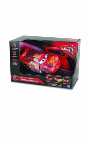 lightning mcqueen crazy crash