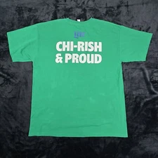 Miller Lite Shirt XL Chicago Irish Chi-Rish Green St. Patricks Day Promo