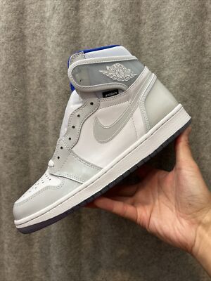Air Jordan 1 Retro High Zoom White “Racer Blue” - Men's Size 9.5